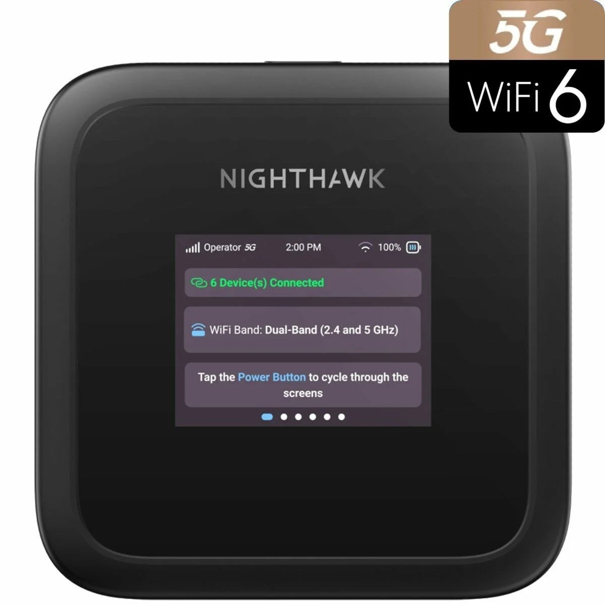 Netgear Nighthawk M3 Mobile Router Hot Spot 5G 2.5 Gbps