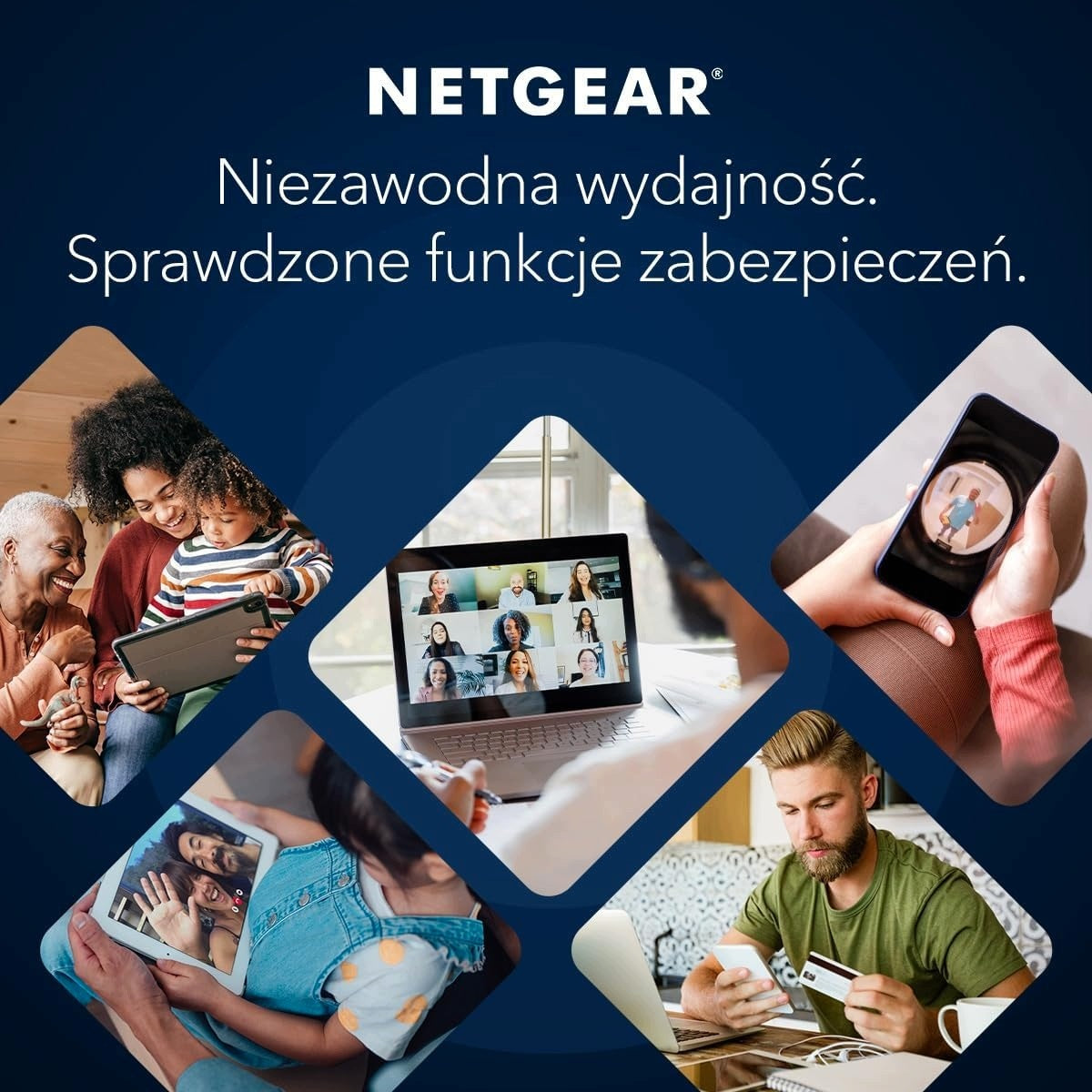 Netgear RBE372 802.11be Router (Wi-Fi 7) Manufacturer Netgear