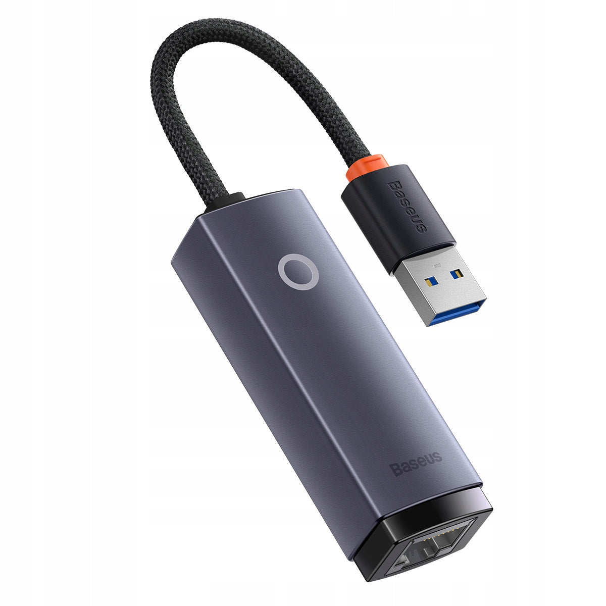 Network Adapter Baseus Lite USB RJ45 1000Mbps Gigabit Ethernet Grey