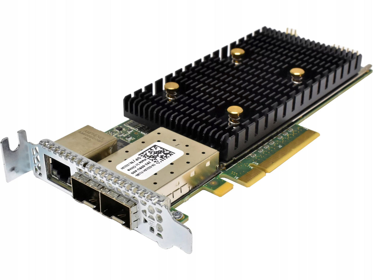 Network Card Dell DSC-25 2x SFP28 25Gb 1x 1Gb PCIe 3.0 x8 LP 02215H
