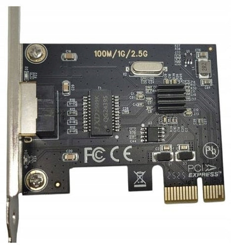 Network Card PCI-E RJ45 2.5G Gigabit Ethernet LAN Realtek RTL8125B PC Manufacturer code TXA092