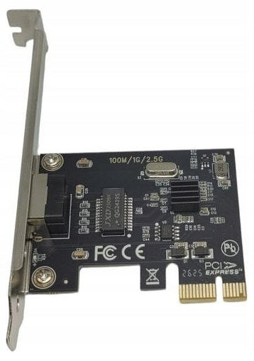 Network Card PCI-E RJ45 2.5G Gigabit Ethernet LAN Realtek RTL8125B PC Packaging status original