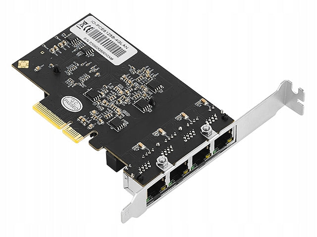 Network Card SUPERFAST Internal 4x 2,5Gbps PCI-E Ethernet LAN Port Manufacturer code TechConnect PciE LAN 4x 2,5Gbps
