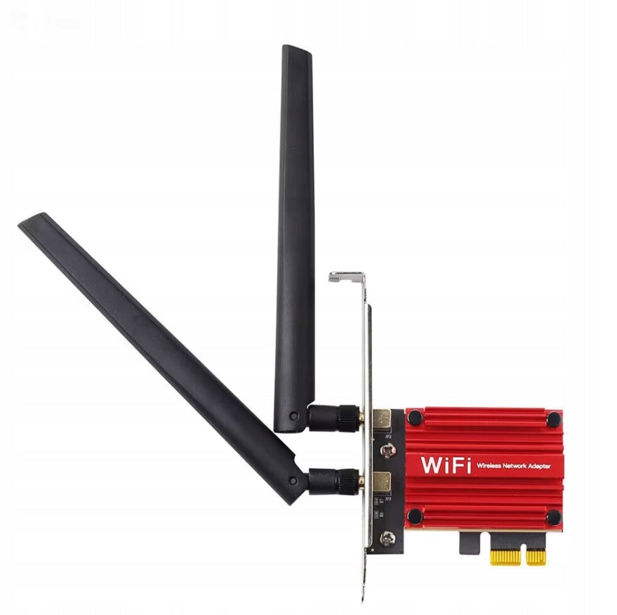 Network Card Wi-Fi Adapter 6 Internal Bluetooth 5.2 2400Mbps PCI-E