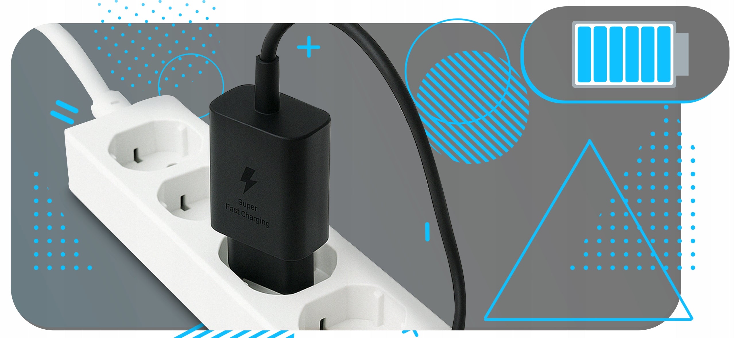 Network Charger Fast USB-C 45W PD + USB-C to USB-C Cable 3.0 2.4A 1m Manufacturer code ŁADOWARKA SIECIOWA 0331