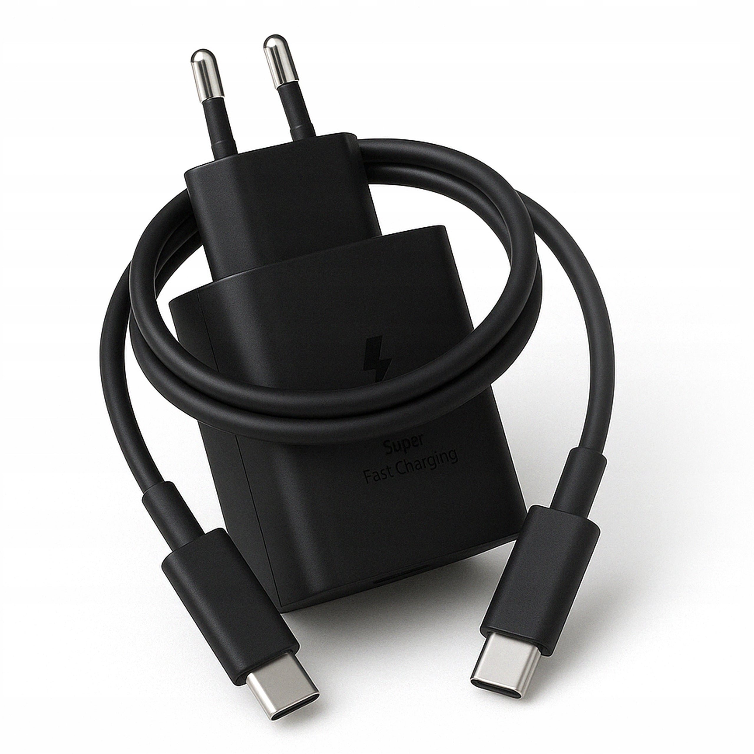 Network Charger Fast USB-C 45W PD + USB-C to USB-C Cable 3.0 2.4A 1m Packaging status original