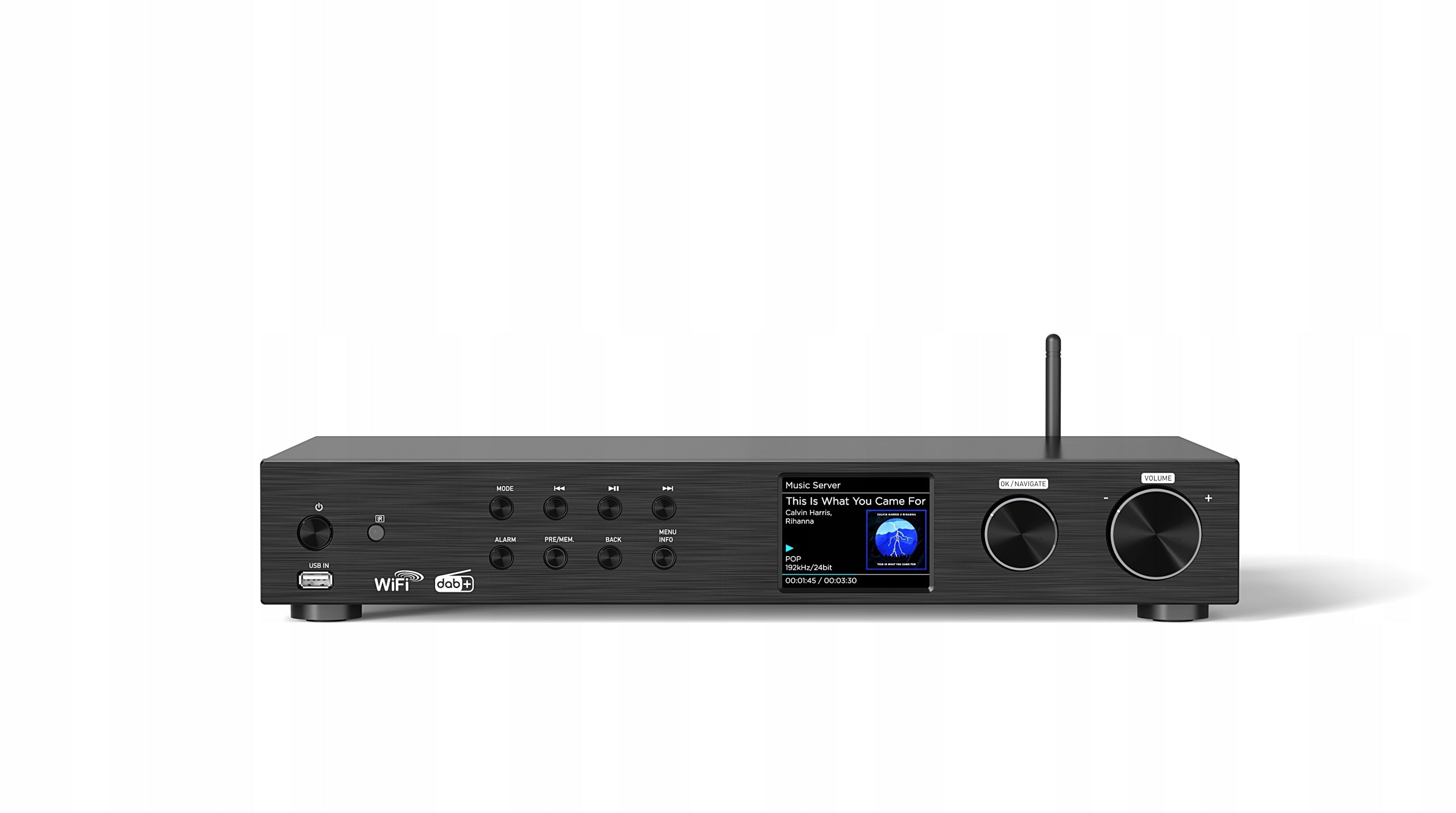 Network Player Radio Tuner Digital Hi-Fi Bluetooth Dab+ WiFi USB BT Brand no brand