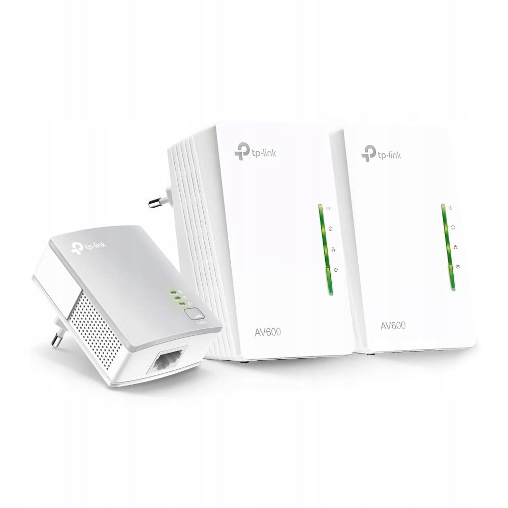 Network Transmitter Powerline TP-Link TL-WPA4220T KIT Wi-Fi AV600 3pcs Manufacturer code TL-WPA4220T KIT