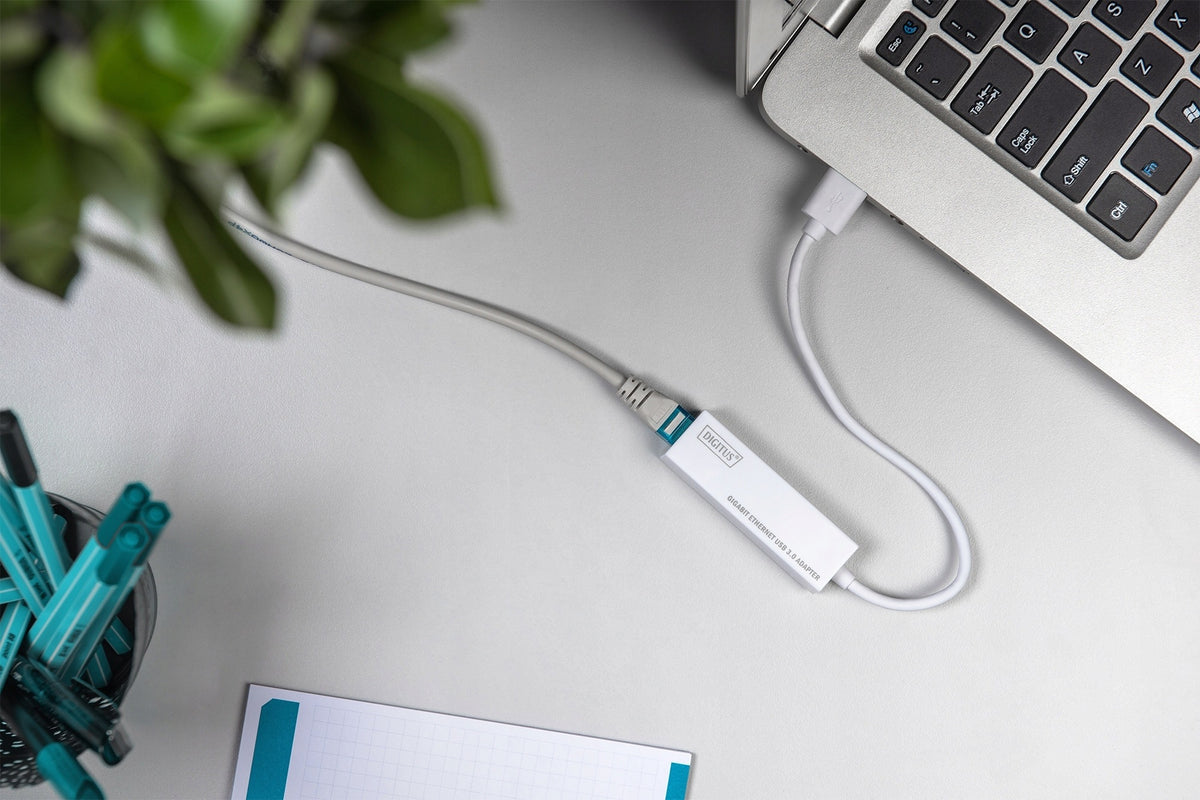 Network adapter DIGITUS DN-3023 USB > RJ45 100/1000 Mbps Manufacturer code 604393952