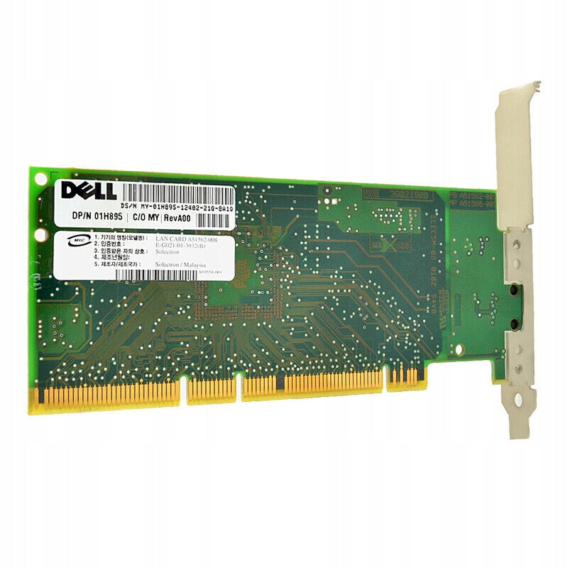 Network adapter Dell 01H895 PCI-X RJ45 10/100/1000 FW8254EI Manufacturer code 01H895