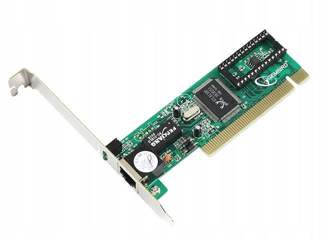 Network adapter Gembird Ethernet 10/100 Mbps PCI interface Packaging status original