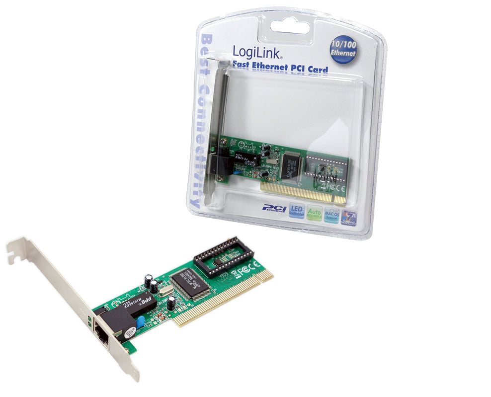 Network adapter Logilink Ethernet (RJ-45) 100 Mb/s Manufacturer Logilink