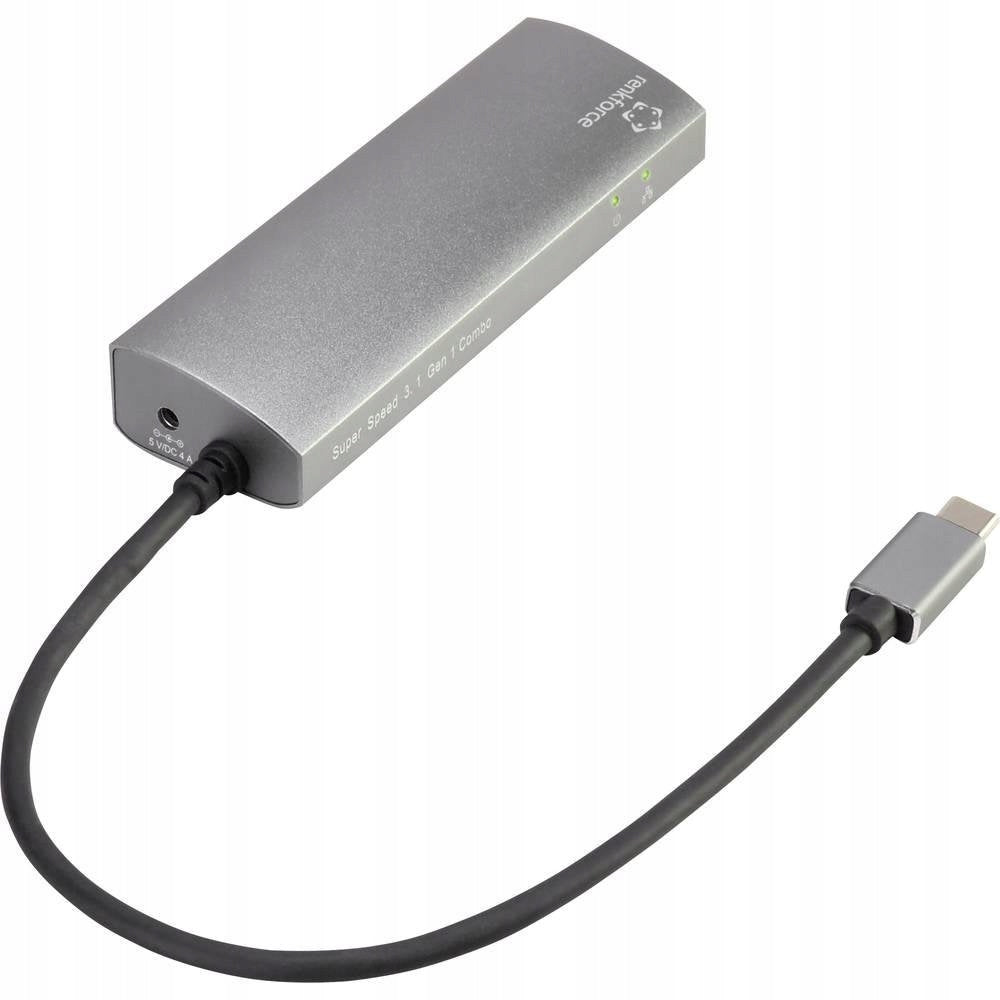 Network adapter hub Renkforce USB-C 3.1 LAN 1Gbit Manufacturer code RF-3374952