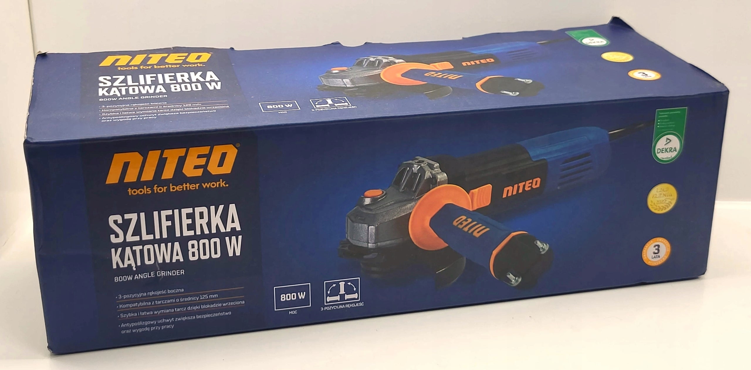 Network angle grinder Niteo Tools 800 W 220 V