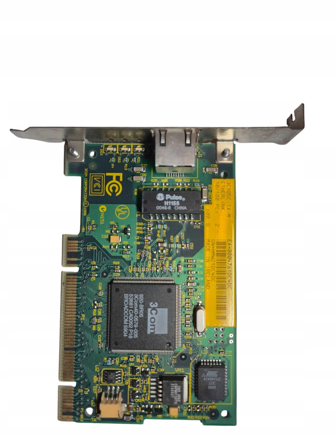 Network card 3Com 3C905C-TX-M PCI RJ45 10/100 Ethernet retro PC NEW Manufacturer code 3C905C-TXM