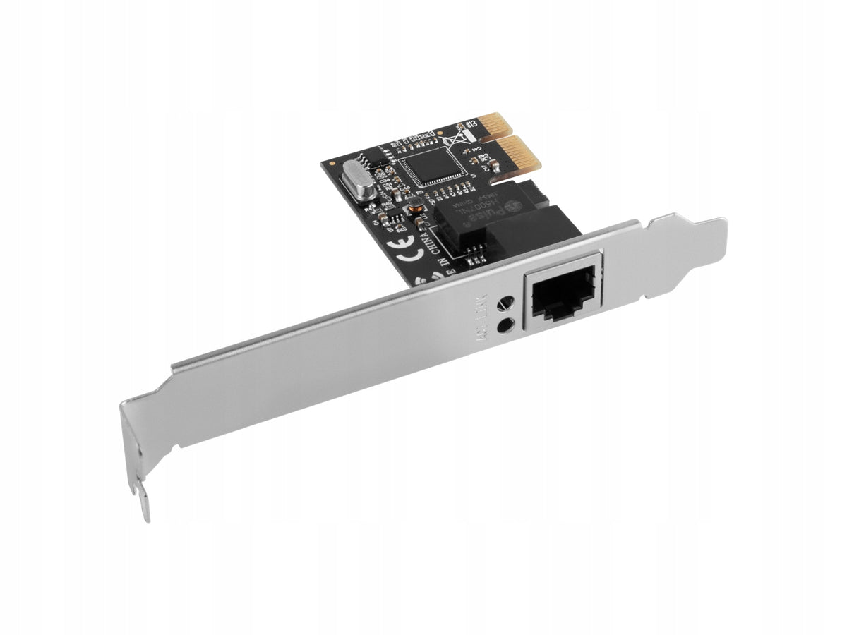 Network card PCI-E 1X RJ45 1GB RTL8111C track low profile