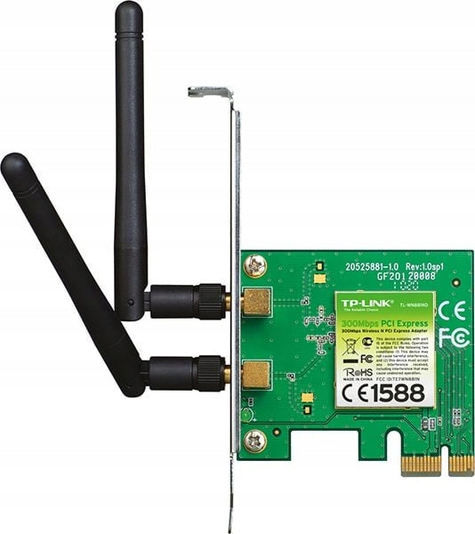 Network card TP-Link TL-WN881ND 2 antennas WiFi N PCI-E