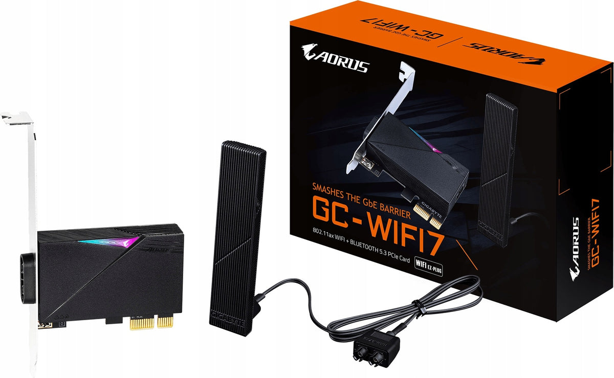 Network card Wi-Fi 7 PCI Gigabyte AORUS GC-WIFI7 BT // ONLY WIN11