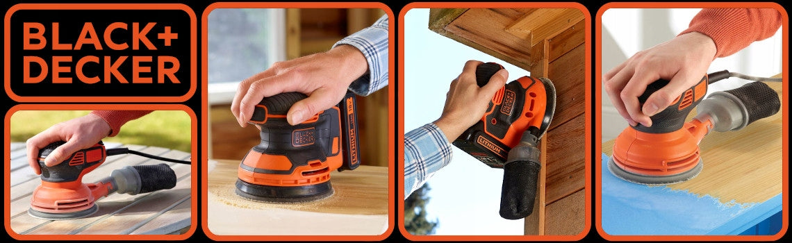 Network eccentric grinding machine 230W 125mm Black Decker BEW210 EAN (GTIN) 5035048704233