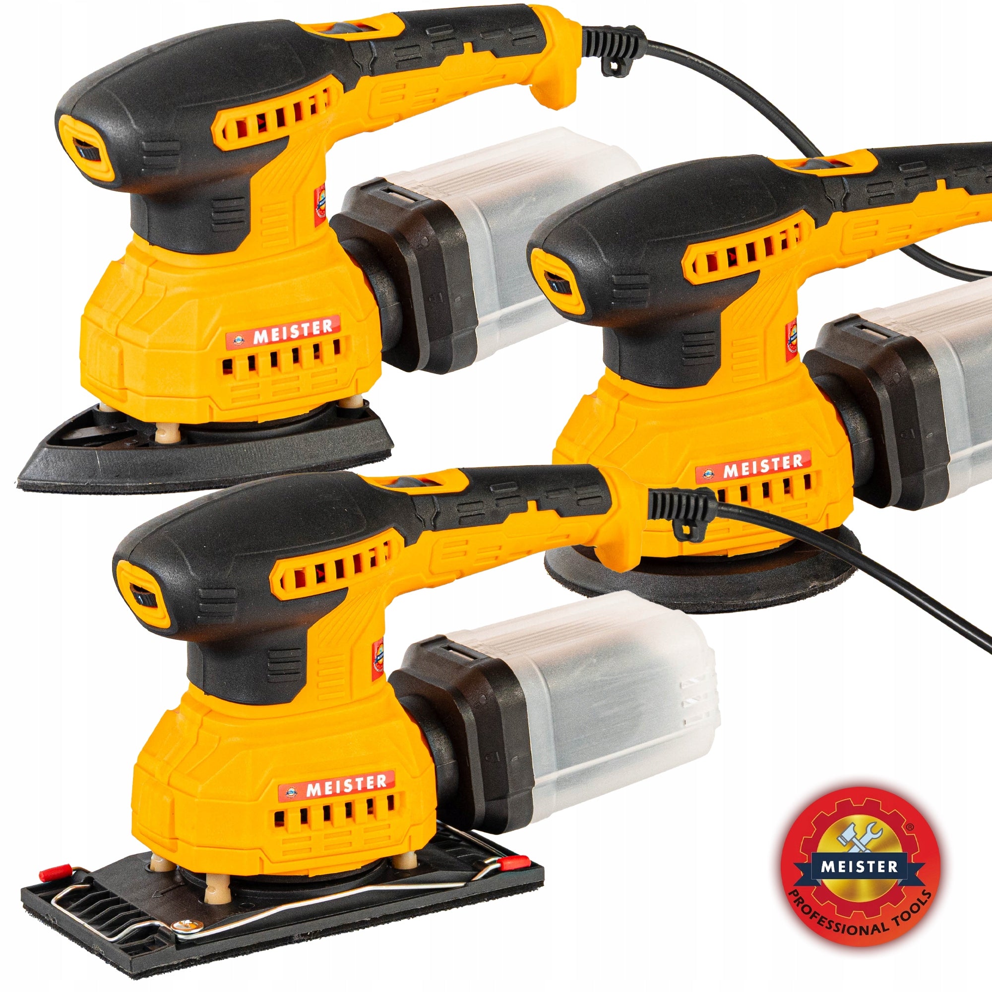 Network oscillating sander Meister 1500 W 240 V 6 speeds Packaging status original