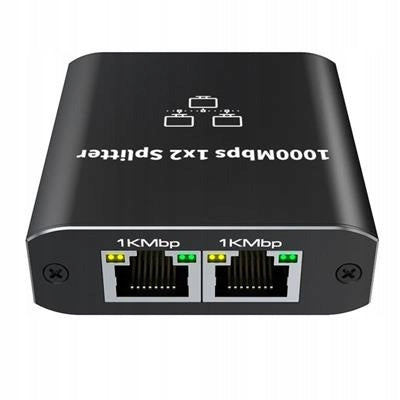 Network splitter 1x2 RJ45 LAN 1 Gbps Number of ports 2