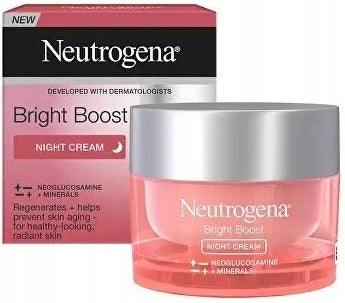Gaivinantis naktinis kremas NEUTROGENA Bright Boost, 50 ml