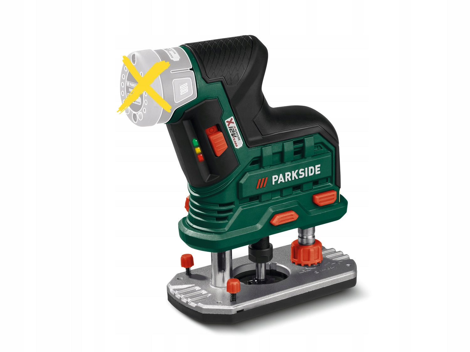 New 12V Cordless Spindle Milling Machine PARKSIDE POFA 12 B3 Packaging status original