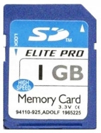 New 1GB SD memory card for older devices
