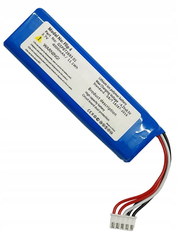 New Battery For JBL Flip 3 GSP872693 3000mAh