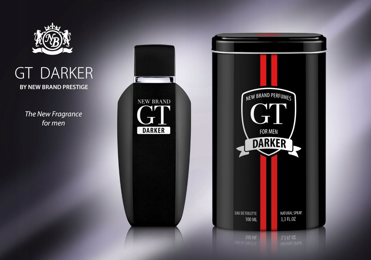 New Brand Prestige GT Darker Eau De Toilette Men's EDT 100 ml Musk Ambra Manufacturer code I0120793