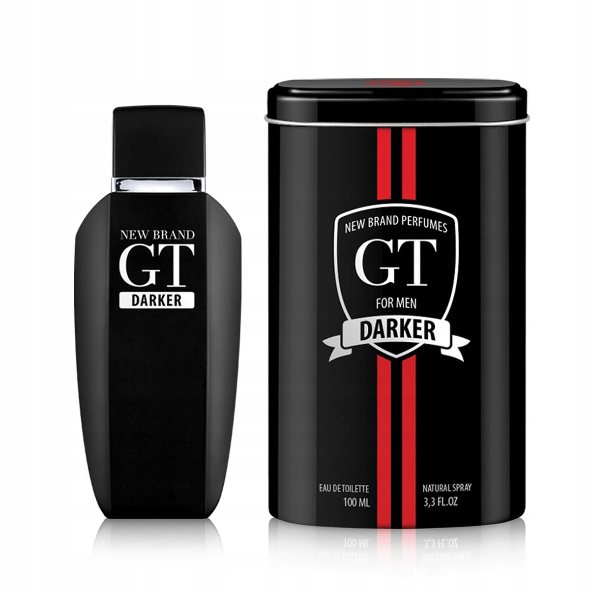 New Brand Prestige GT Darker Eau De Toilette Men's EDT 100 ml Musk Ambra