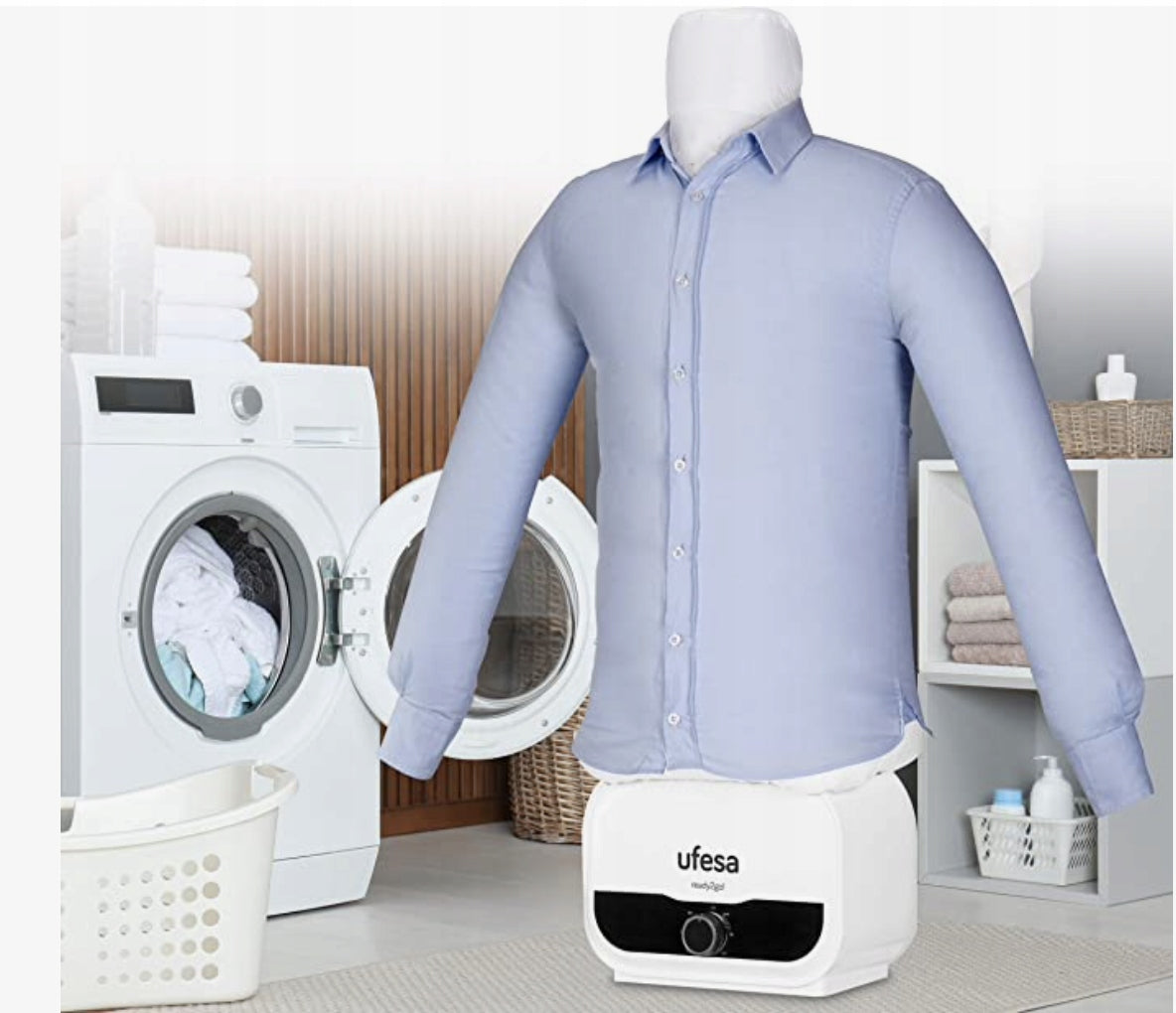 New-Electric Clothes Presser Dominant color white