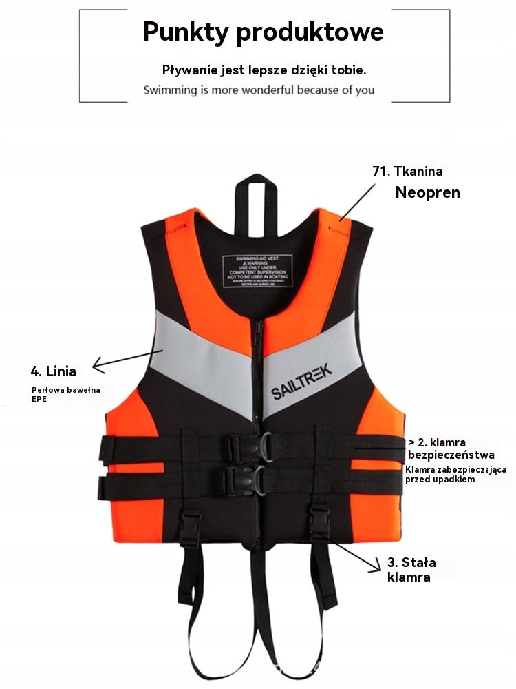 New High Displacement Life Jacket Best 48KG-110KG Certificates of conformity CE