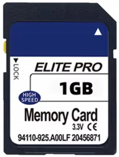 New Memory Card 1GB for older devices ordinary SD not SDHC