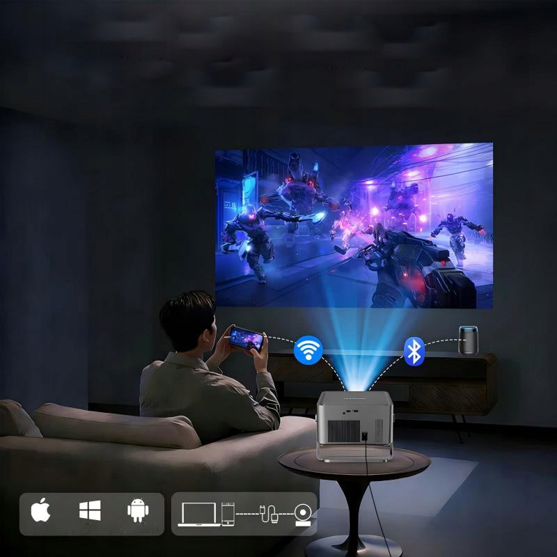 New Mini Projector Magcubic HY450GT 800ansi Auto Focus 1080P LED Manufacturer code 9331868723284