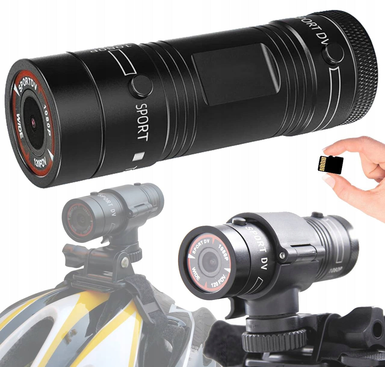 New Motorcycle Helmet Camera Waterproof WiFi HD Camera