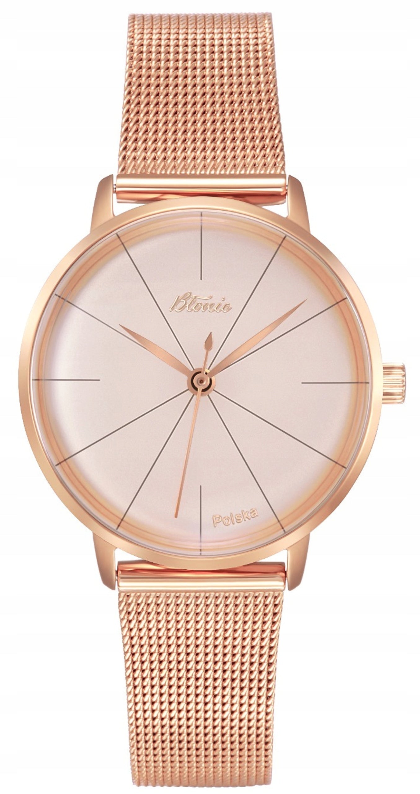 New Original Watch Błonie Zodiac Women's Classic Rose + Engraving