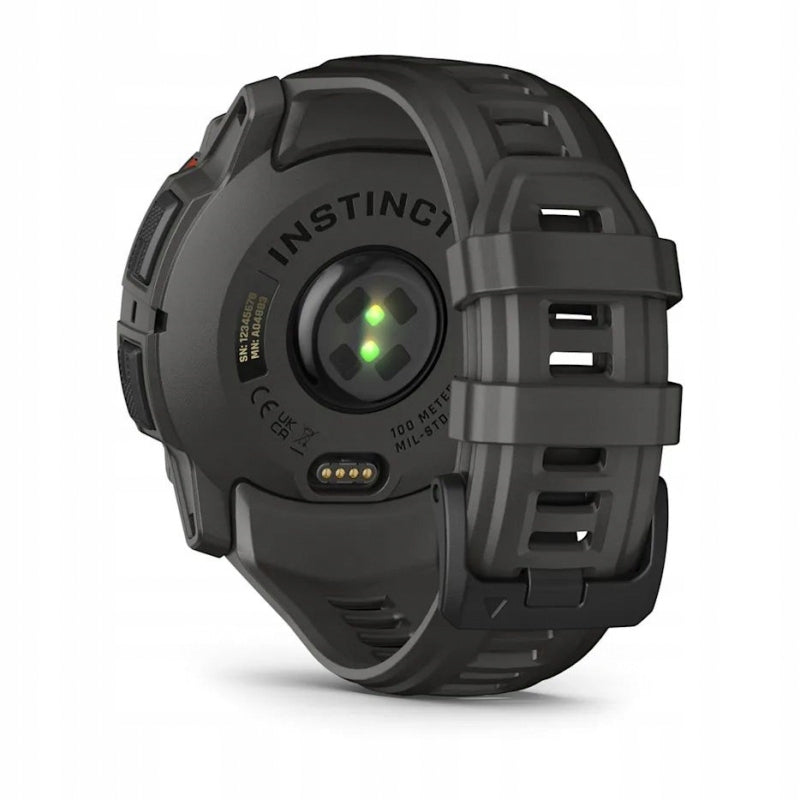 New Smartwatch GARMIN Instinct 3 Solar 50mm GPS Flashlight 10ATM Black Packaging status original