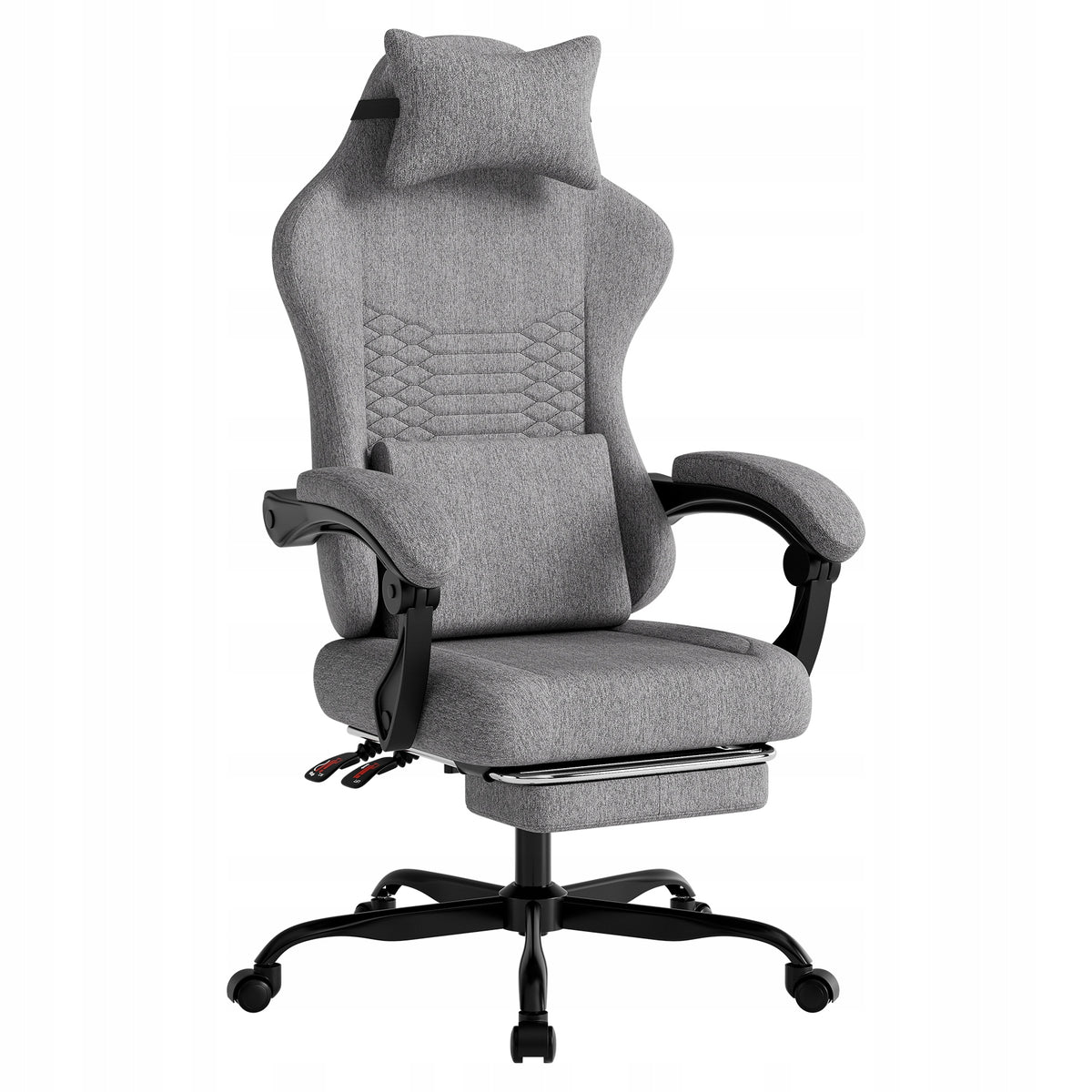 New Style Gaming Chair Material Office Massage With Footrest Brighter