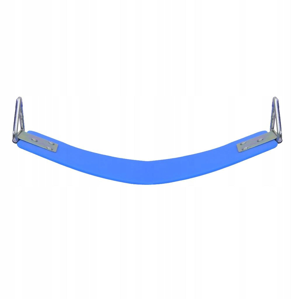 New Swing Belt Seat With Metal Hook Swingset For Children Kids Toy Fun Blue Brand no brand