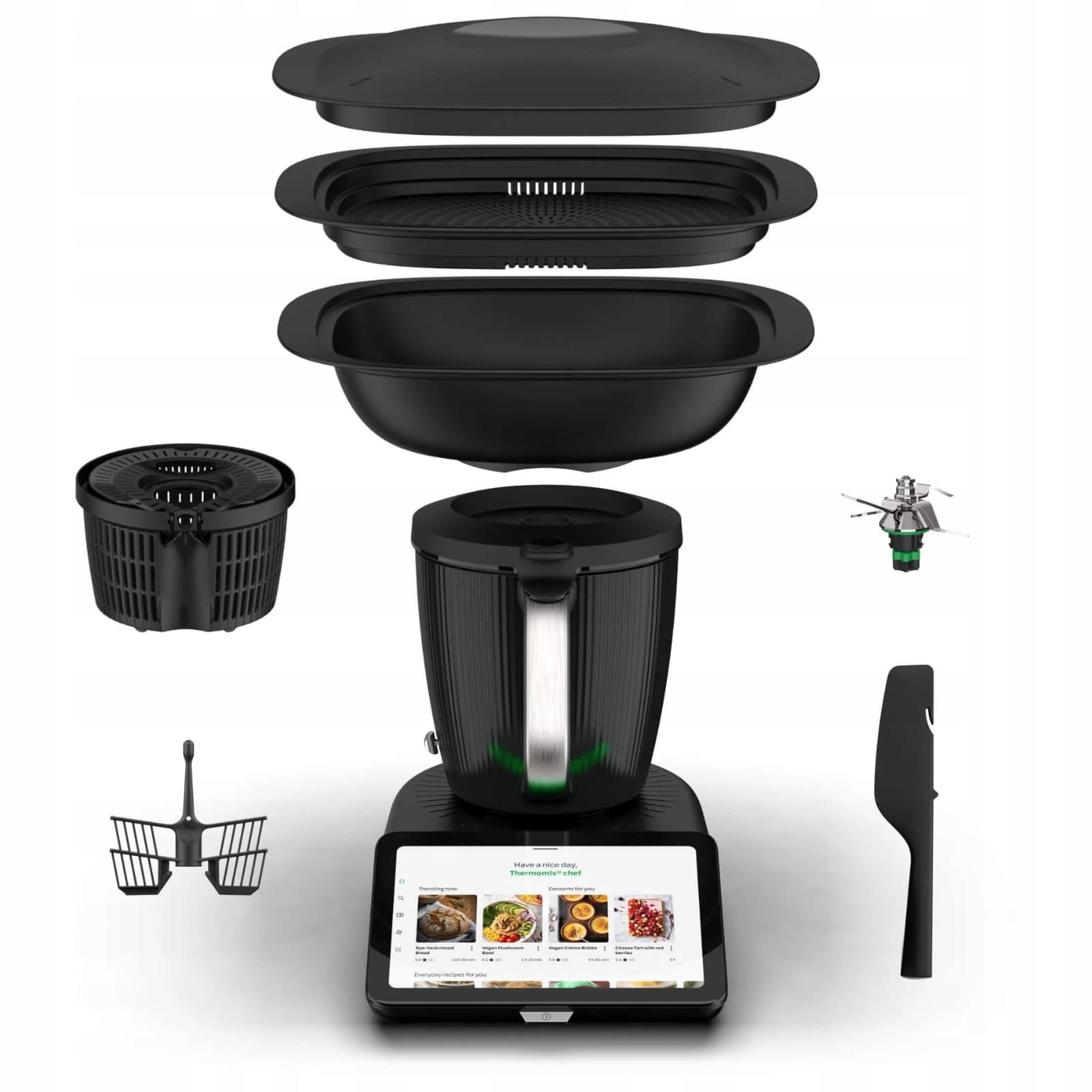 New THERMOMIX TM7+Cookidoo 1year+Accessories+Giant Package