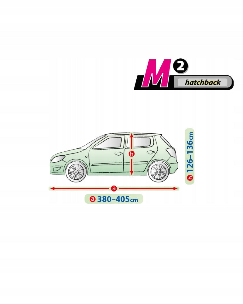 New Tarpaulin Perfect Garage M2 hatchback/combi with holes for ventilation Manufacturer's catalog number 5-4626-249-4030