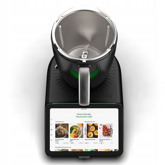 New Thermomix TM7+Cookidoo+Slicing Overlay+Glass Packaging status original
