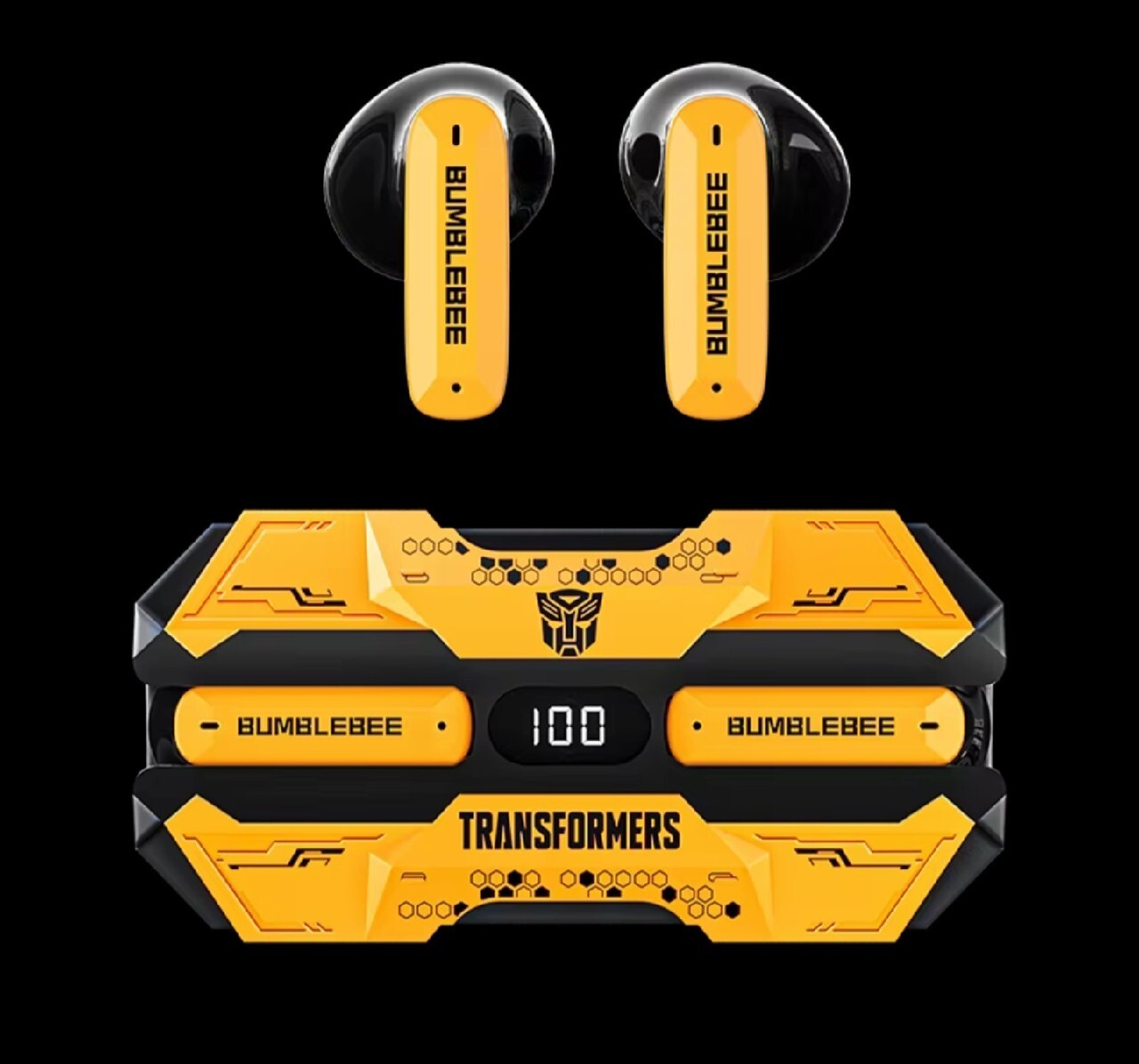 New Transformers TF-T51 BumbleBee 24h BT 5.4 In-Ear Gaming Headphones