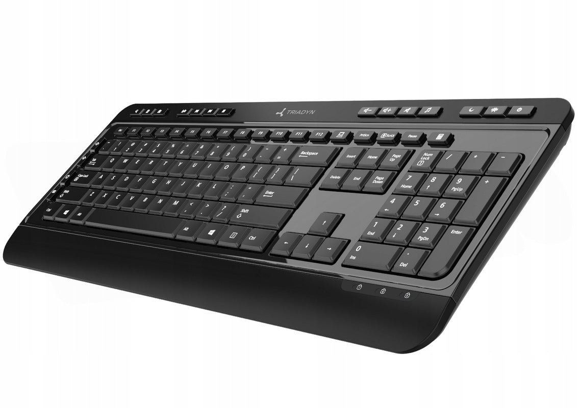 New Wireless Keyboard Triadyn ENIF 2.4GHz Multimedia Office Packaging status original