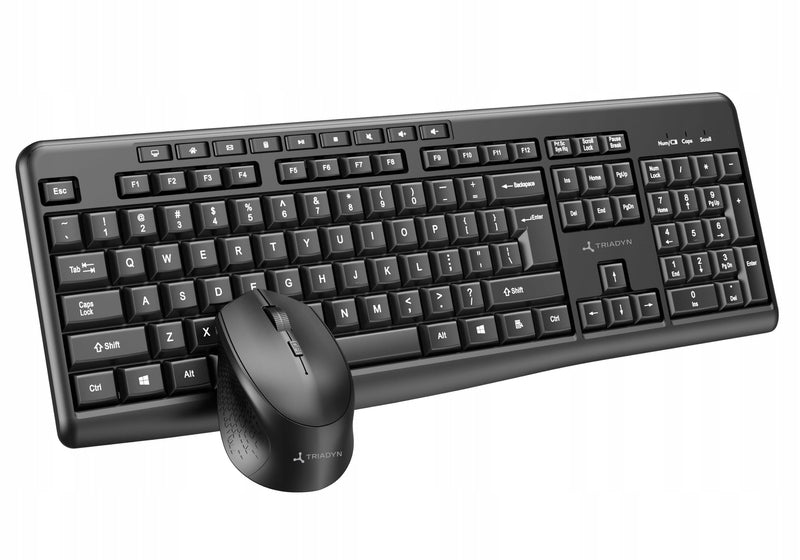 New Wireless Office Kit Triadyn BELI Keyboard YMIR and Mouse LOGE