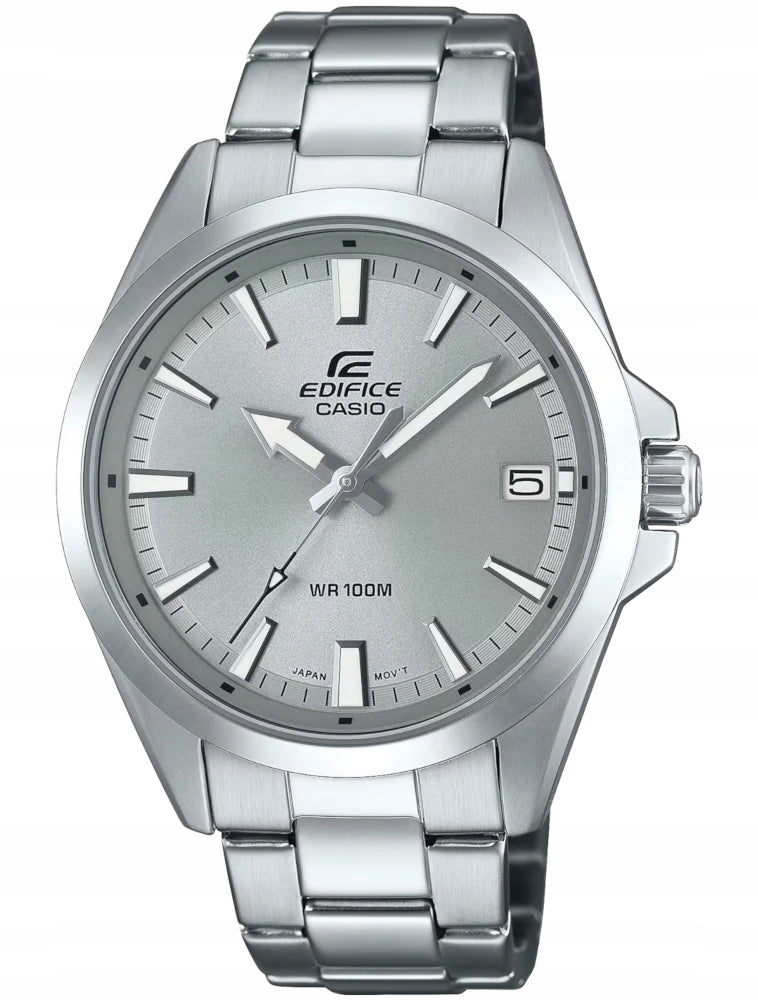 New classic men's watch on bracelet Casio Edifice EFV-100D + Box