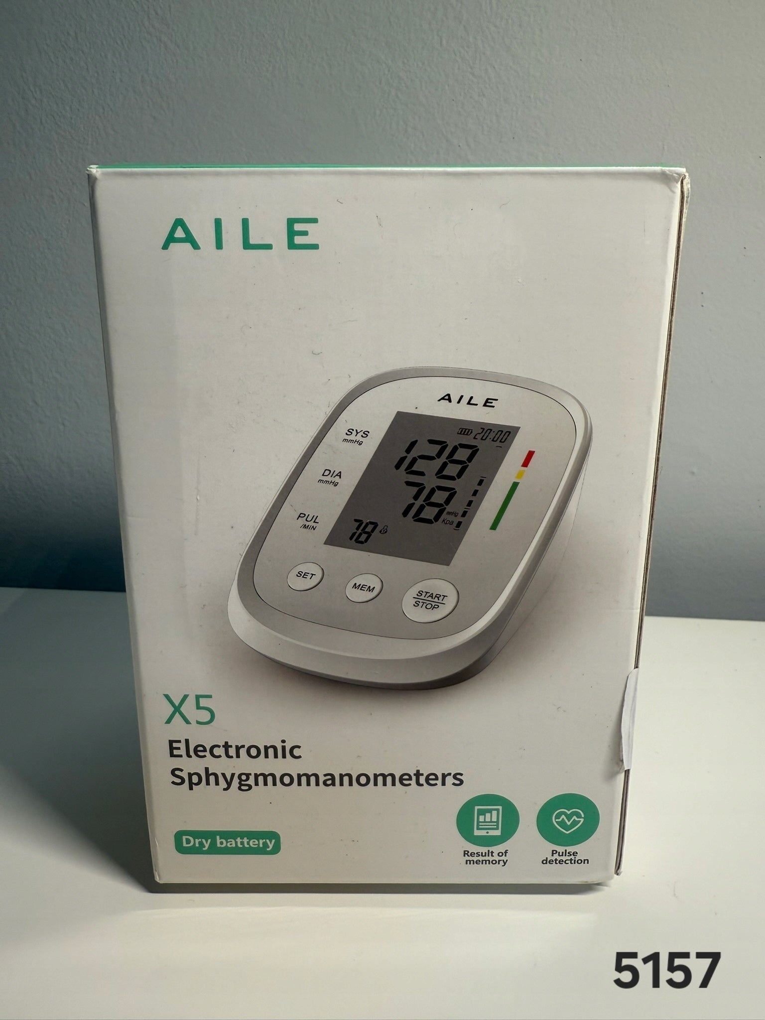 New electric blood pressure monitor (5157-49)