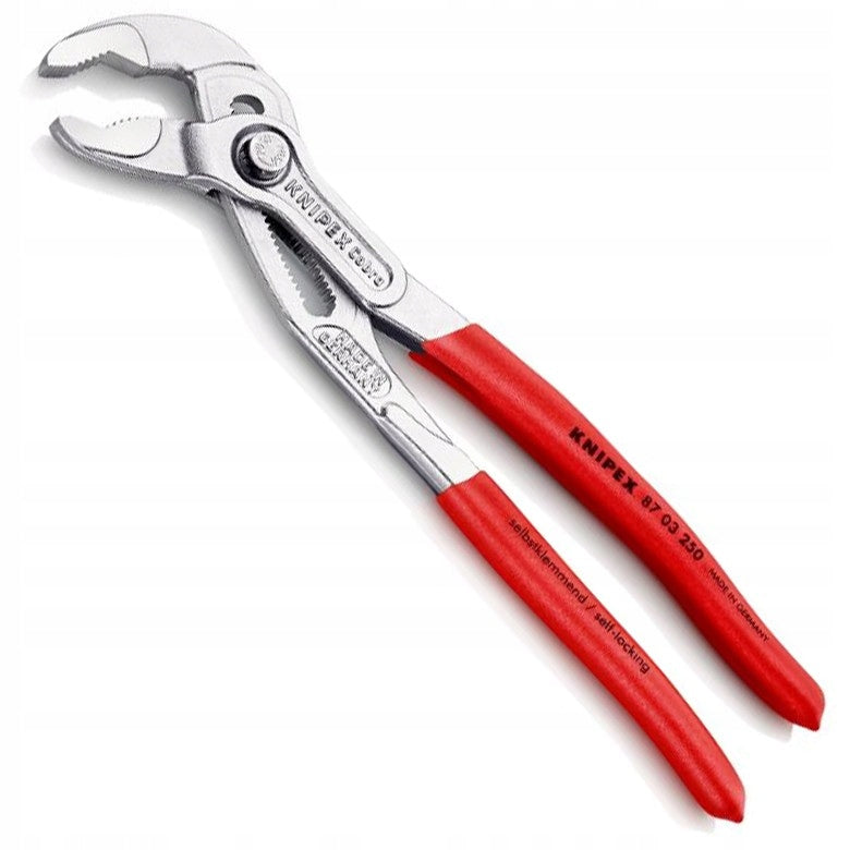 New generation pipe pliers Knipex Cobra 250 mm 8703250 Brand Knipex