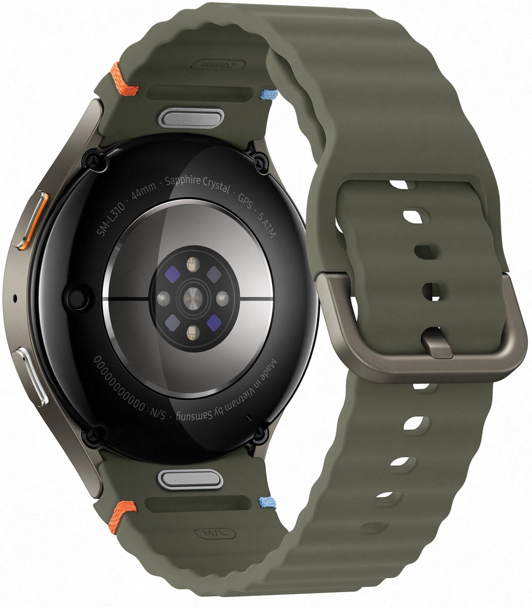 New smartwatch Samsung Galaxy Watch7 LTE BT WIFI GPS 44mm green SM-L315F Brand Samsung